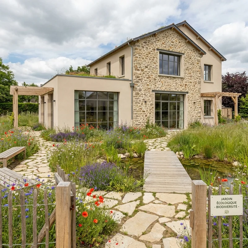 Exemple de jardin naturel