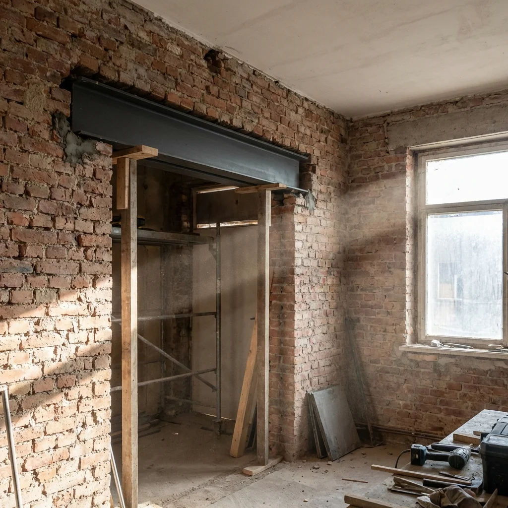 Ouverture mur porteur Yvelines et Hauts-de-Seine