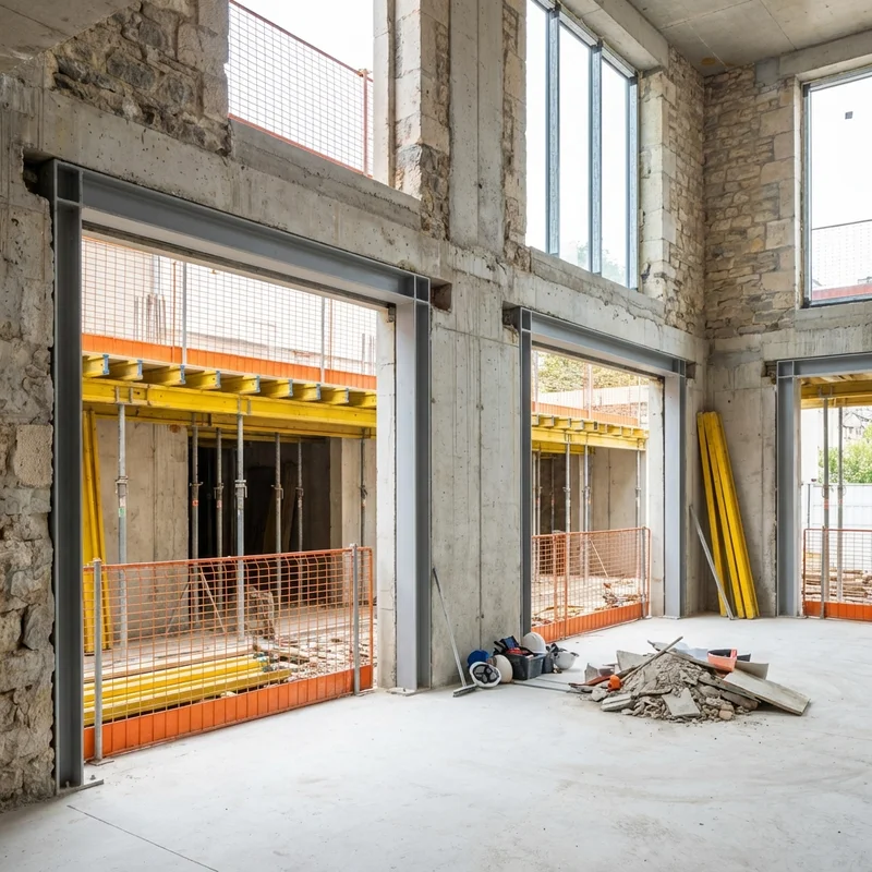 Murs porteurs et ouvertures