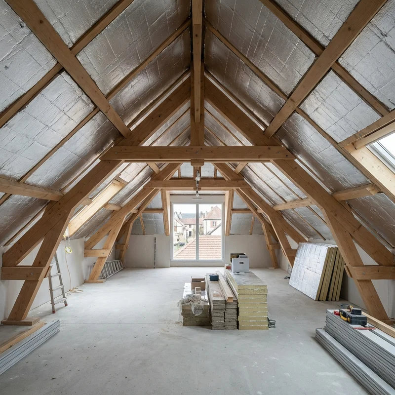 Isolation combles aménageables