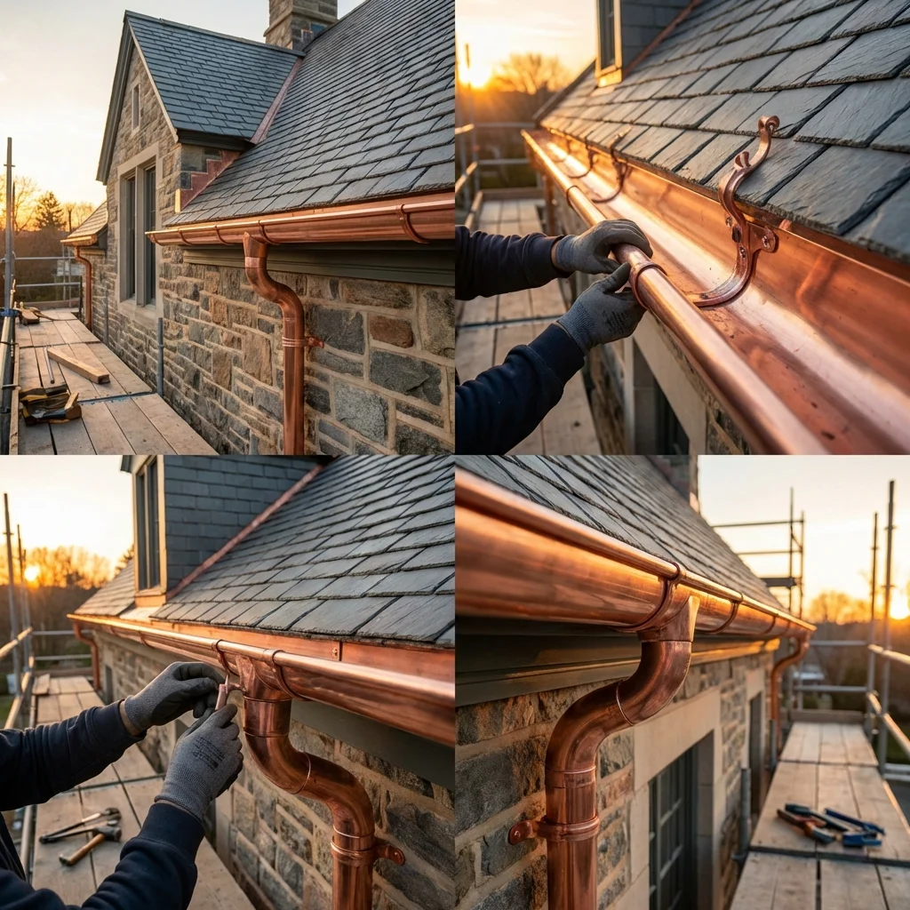 Zinguerie évacuation eaux Yvelines et Hauts-de-Seine