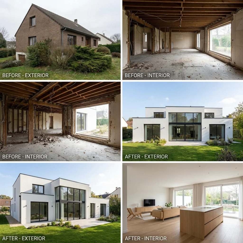 Rénovation complète au Chesnay-Rocquencourt